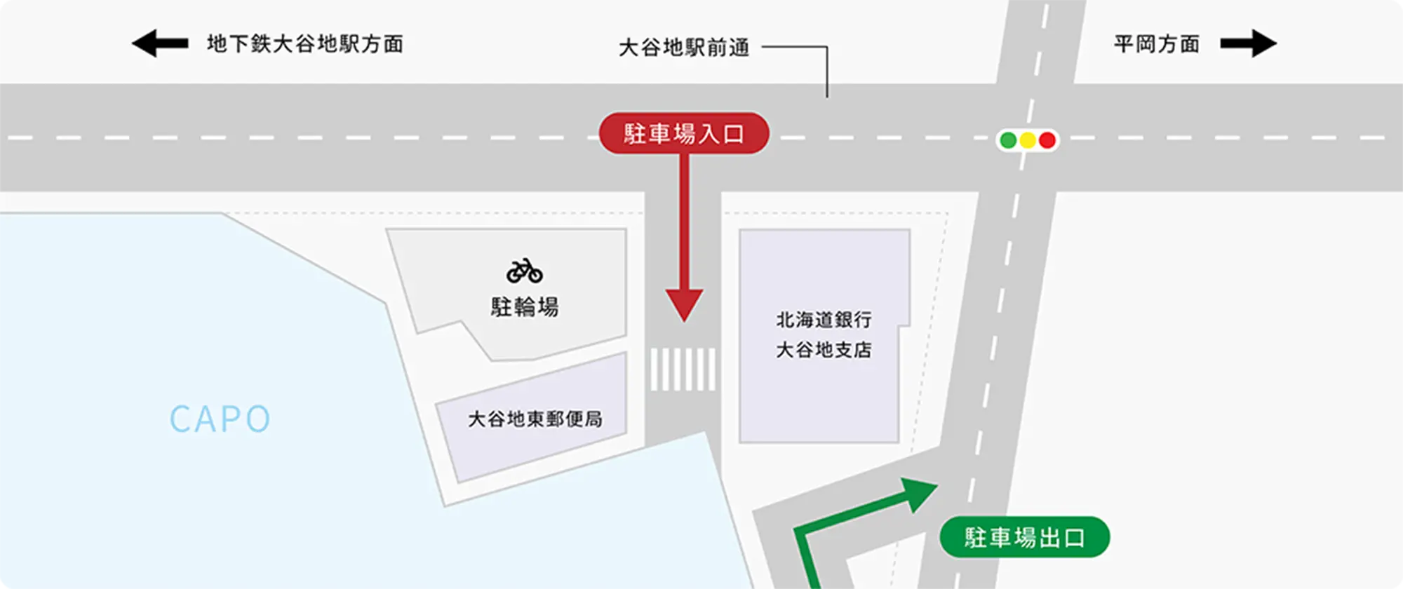 駐車場案内図